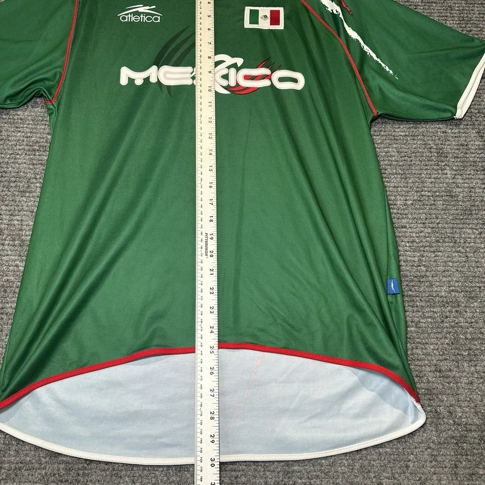 Rare Vintage 2004 Mexico Atletica Athens Olympics Home Soccer Jersey Size M